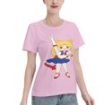 thumbnail image 2 of T-Shirt Basique à Manches Courtes pour Femmes Sailor Moon Édition Q Tsukiha, 2 of 6