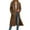 Brown, variant on Hfnxid Womens Long Hoodies Zip Up Hooded Sweatshirt Jackets Side Split Drawstring Hoodie Loose Fit Solid Fall Outfit with Pockets