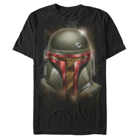 Men's Star Wars Boba Fett Han Solo Bounty  Graphic Tee Black Large