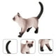thumbnail image 4 of FELTECHELECTR Modelo de simulación de gato siamés, decoración de gato, juguete de plástico para escritorio, gato decorativo, 4 of 6