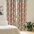 thumbnail image 2 of Ambesonne Autumn Curtains, Doodle Art Retro Mix, Pair of 28"x95", Multicolor, 2 of 5