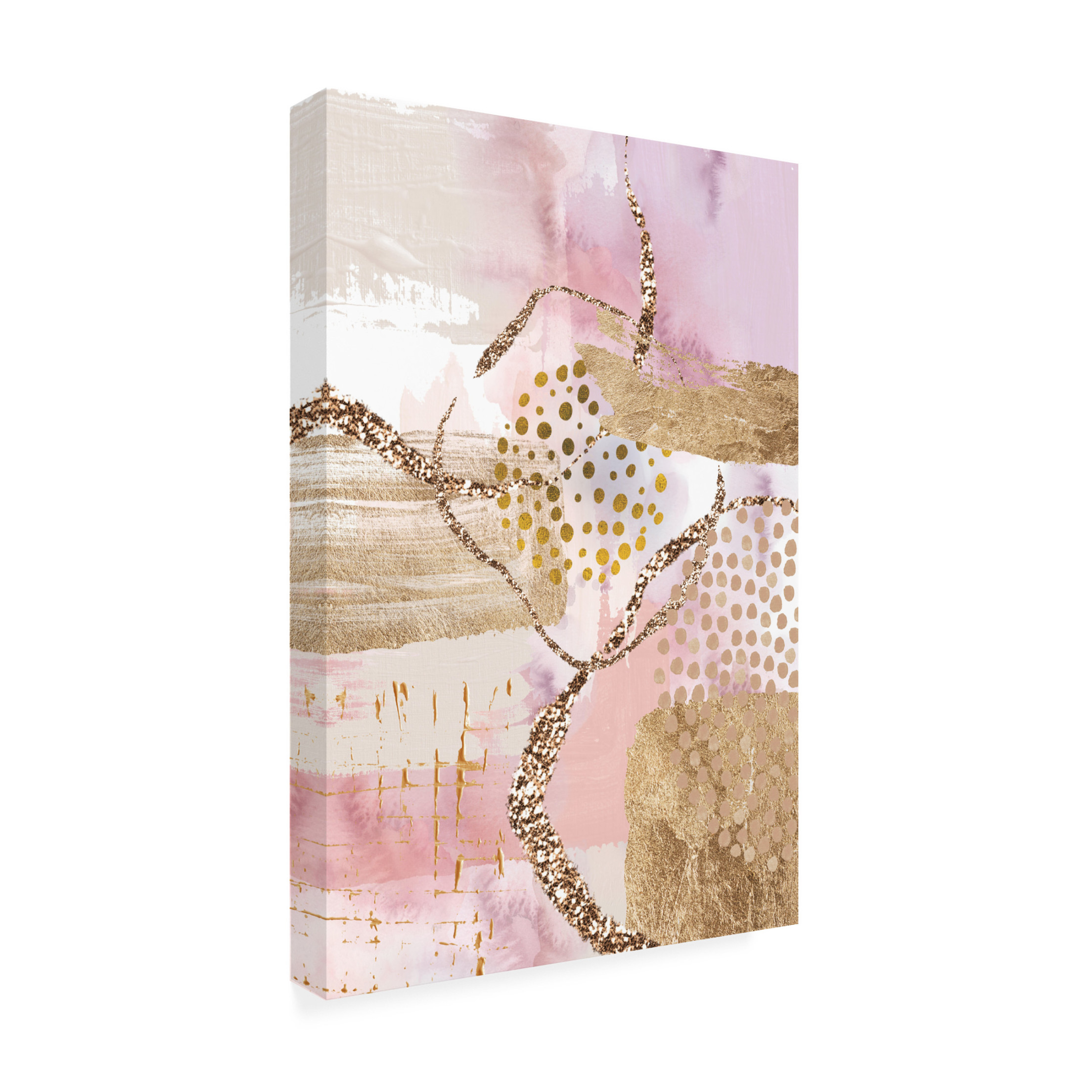 Trademark Fine Art Sally Ann Moss Golden Sunrise 2 Canvas Wall Art