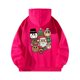 thumbnail image 2 of Sudaderas con capucha para mujer Casual Rose Red para mujeres Niñas con bolsillos Sudaderas con capucha navideñas M Yuyangstore sudadera con capucha de mujer, 2 of 8