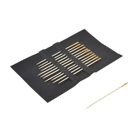 Smooth 0.5 Mm Needlepoint - Home Sewing Machine Knitters Hand Embroidery Metal Threading Needles 12pcs