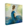 thumbnail image 3 of Stupell Industries Woman Billowing Blue Dress Classic Figure Painting Painting Gallery Wrapped Canvas Print Wall Art, Design by K. Nari, 3 of 5