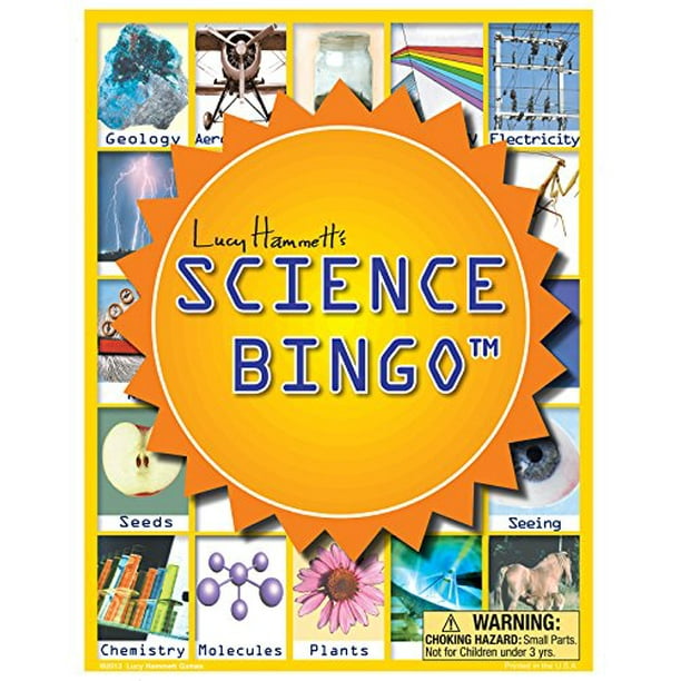 Lucy Hammett Games Science Jeu de Bingo
