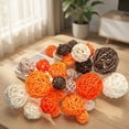 thumbnail image 5 of BlinkL Multicolor Valentine's Day Wicker Decorative Balls 36 Count, 5 of 7