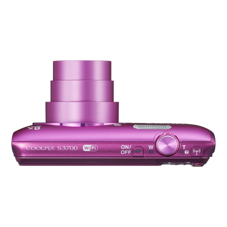 Nikon Coolpix S3700 - Digital camera - compact - 20.1 MP Nikon Coolpix S3700 - Digital camera - compact - 20.1 MP