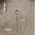 thumbnail image 2 of Wollet Handmade Pure Copper Spoon Coffee Spoon, Milk Mixer Stick, Dessert Spoon, Small Teaspoon, 2 of 8