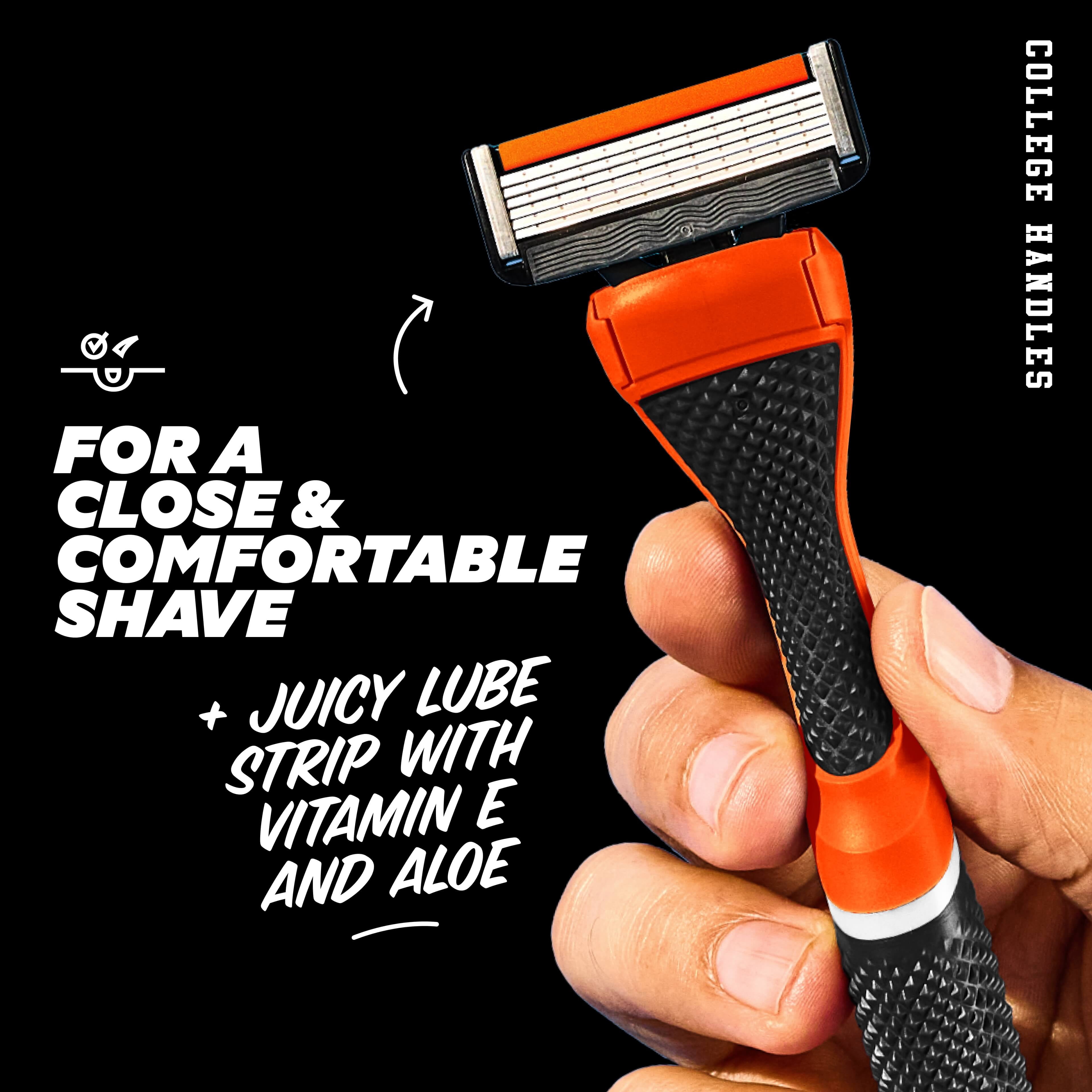 Dollar Shave Club Oklahoma State 6-Blade Razor Starter Set