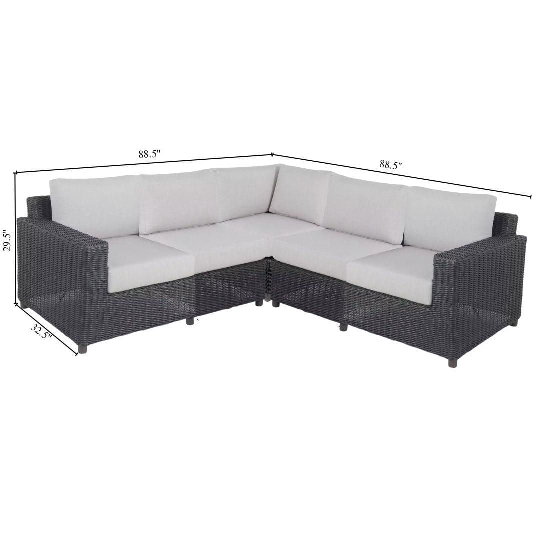 Deer Ridge 5-Piece Sectional Set