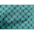 thumbnail image 4 of oneOone Cotton Poplin Fabric Swirl & Check Ikat Print Fabric BTY 56 Inch Wide, 4 of 4