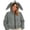 Z33 Gray, variant on Womens Cropped Hoodie Novelty Cute Rabbit Ear Hooded Sweatshirt Solid Long Sleeve Crop Fleece Sweatshirts with Pockets White,S