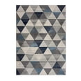 thumbnail image 2 of 2â€™ x 3â€™ Navy Blue Geometric Diamond Scatter Rug, 2 of 9
