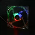 thumbnail image 3 of cpengpj Clearance 8cm USB Colorful Light Transparent Fan 5V CPU Fan For PC Compute, 3 of 7
