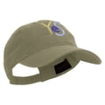 thumbnail image 5 of Colorful Yes Logo Embroidered Garment Washed Cotton Twill Cap - Khaki OSFM, 5 of 5