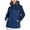 Dark Blue, variant on Women Ski Jacket Waterproof Insulated Winter Snow Coat for Skiing Snowboarding Rain Coats Oversize Unisex (Pink, M)