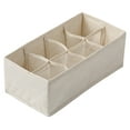 thumbnail image 2 of Honrane Storage Box Compartment Design Anti-wear Rectangular Divided Folding Clothes Organizer for Daily Use, 2 of 8