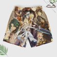 thumbnail image 3 of Genshin Impact Mens Swim Trunks with Compression Liner Board Shorts Quick Dry Swim Shorts Bathing Suits S, 3 of 8