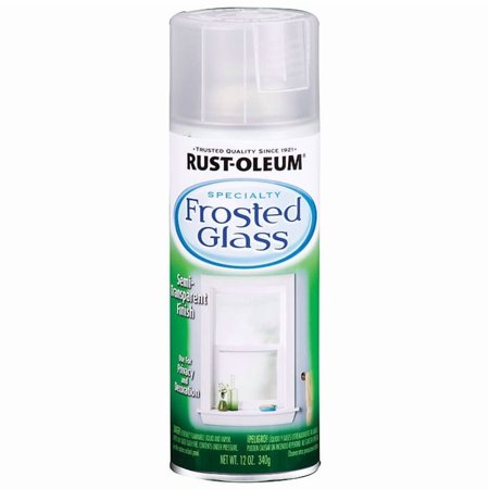 Rust-Oleum 1903830-6 PK Specialty Glass 1903830 Spray Paint 11 oz, Frosted, 6-Pack,