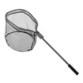 thumbnail image 4 of Ethern Fishing Landing Net Aluminum Alloy Foldable Fishing Net Catching Releasing Ergonomic Handle Lightweight Non Slip Grip Mesh black, 4 of 9