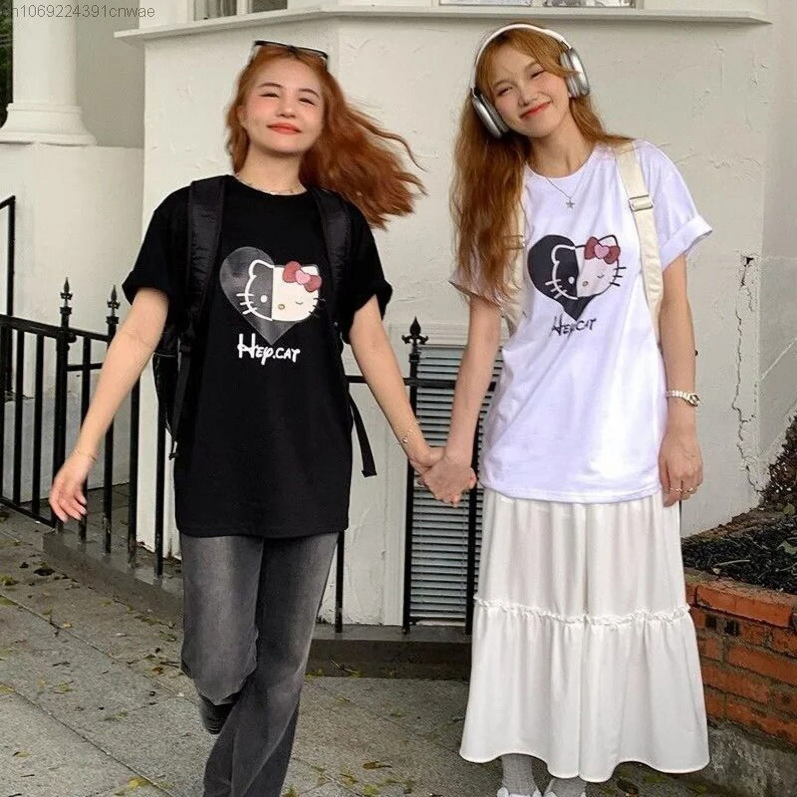 cute white graphic tees