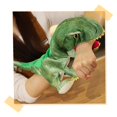 thumbnail image 2 of Plush Dinosaur Hand Puppet Toy Open Movable Mouth for Role Play Gift for Kids, 2 of 2