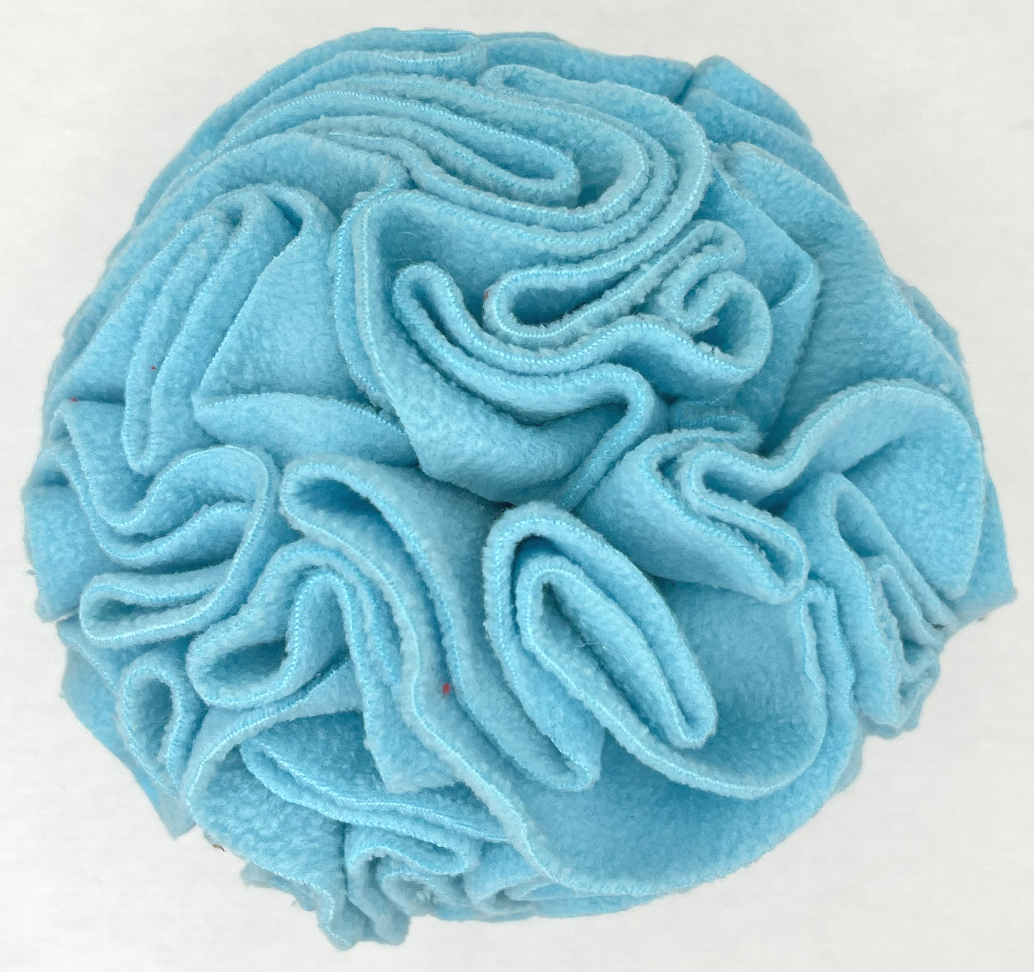 Blue Snuffle Interactive Foraging Dog Puzzle Ball Toy for Puppy and Adult