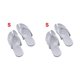 thumbnail image 3 of Zapatillas De Viaje Yuarrent Chanclas Portátiles Antideslizantes Para El Baño Verano Gris Claro S, 3 of 6