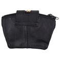 thumbnail image 2 of Genuine Leather Ladies Black Triple Change Coin Purse, 2 of 5