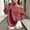 Red, variant on ZGRBOU Womens Off Shoulder Sweatshirts Oversized Long Sleeve Pullover Fall Asymmetric Neck Drop Shoulder Tops
