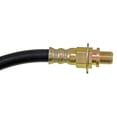 thumbnail image 3 of KarParts360 For Chrysler Intrepid/Concorde 1998 1999 2000 2001 Brake Hose | Treated Steel End 1 Fitting | 13.5 inches Axis 1 Length | Black Color | Flexible Hose | Banjo End 1 Fitting Type | 4779013A, 3 of 4