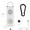 White, variant on Portable Personal Safety Alarm with 130dB Siren, Rechargeable Battery, and LED Flashlight