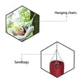 thumbnail image 2 of FESTFENDS 1 Set Hammock Hook Heavy Duty for Swing Chair with Stainless Steel for Indoor Room, 2 of 8