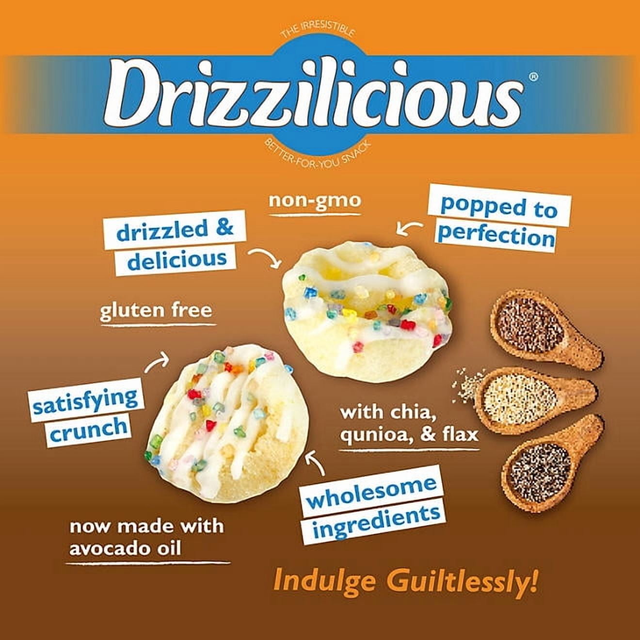 Drizzilicious Birthday Cake Mini Rice Cakes, 8 oz.