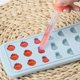 thumbnail image 4 of Fruit shaped silicone molds with liquid dropper, easy release ice trays with lids, 24 cavities for ice cubes, gelatin, chocolate, bakery and confectio, 4 of 4