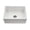 White, variant on Houzer Platus 26 in White Fireclay Apron Front Farmhouse Single Bowl Kitchen Sink - PTS-2600 WH