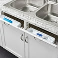 thumbnail image 3 of Rev-A-Shelf 14" Kitchen Sink Front Tip Out Accessory Trays, White, 6572-14-11-52, 3 of 7