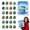 E-5E Home Decor, variant on The Big Save karymi 2025 Christmas Countdown Calendar with 24 Surprise Gifts 2D Baby Doll Acrylic Pendants Holiday Advent Set Room Decor Weekly Deal The Big Save