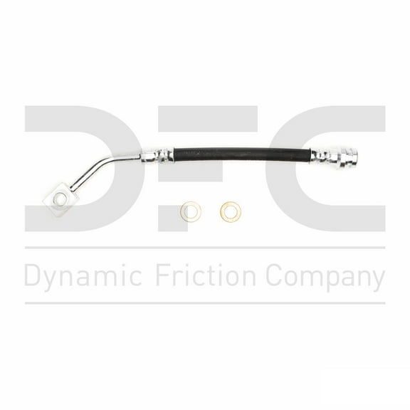 Rear Lower Dynamic Friction Company Brake Line Hose 350-52051 For 2004-2006 Pontiac GTO