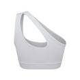 thumbnail image 3 of Womens One Shoulder Sports Bras Workout Yoga Bra Sexy Cute Medium Support Hollow Out Design Activewear Bra, 3 of 6