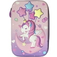 thumbnail image 1 of Lotaly Trousse à Crayons Cartoon Unicorn, Nylon, Rose, 1 Unité, 1 of 6