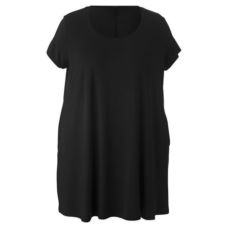 Terra & Sky Women’s Plus Size Fleece Sweatshirt, Size 0X-5X