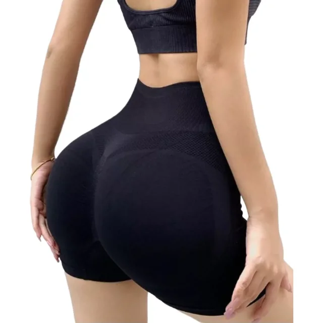 Licra Deportivo 3pz Shorts Mujer Sexy Short Yoga Gym Correr