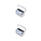 thumbnail image 1 of Tholdsy Auriculares compatibles con Bluetooth Pantalla digital LED Auriculares internos con micrófono Auriculares manos libres de viaje Blanco Blanco 2Conjunto, 1 of 6