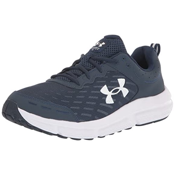 Under Armour Men's Charged Assert 10 Running Shoe, (400) Academy/Academy/White, 11