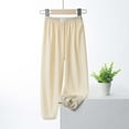 thumbnail image 3 of MEZZALL Girls Ice Silk Pants Elastic High Waisted Casual Trousers For Kids Summer Flowy Stretchy Pants Soft Toddler Baby Wear 10-11Y, 3 of 3