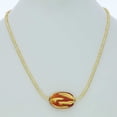 thumbnail image 4 of GlassOfVenice Murano Glass Royal Red Oval Necklace, 4 of 7