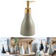 thumbnail image 6 of Liquid Soap Dispenser Bottle with Pump for Dispensing Lotions Shampoo Dish Soaps Hand Soaps Office , Khaki, 6 of 8