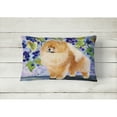 thumbnail image 2 of Caroline's Treasures SS8251PW1216 Pomeranian Decorative   Canvas Fabric Pillow, 12H x16W, multicolor, 2 of 3